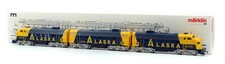 H0 Märklin 3462 3tlg. Diesellok GM EMD F7 Epoche III Alaska Rail Road SoSe, OVP