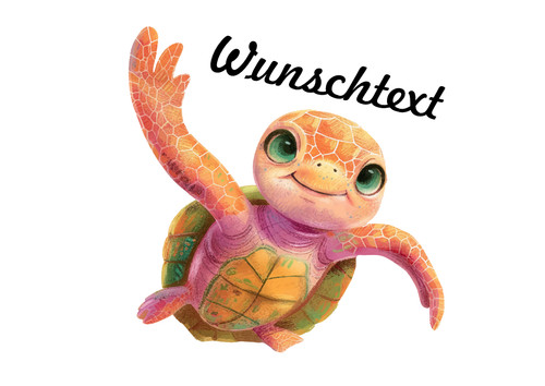 Schildkröte maritim cartoon - schildkröte,