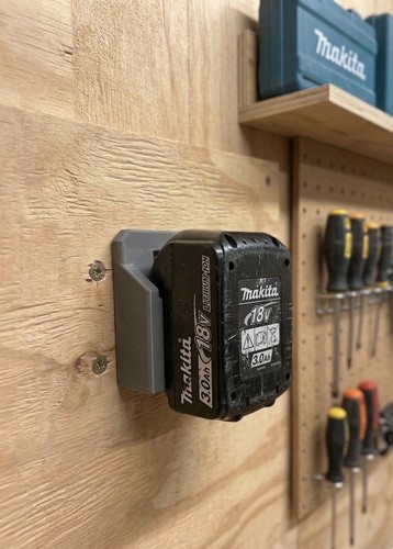 Akkuhalter für makita akku - akkuhalter,