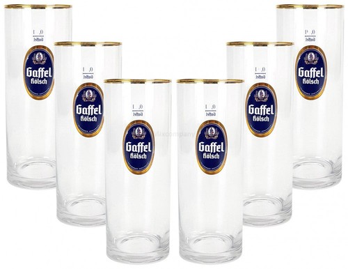 Gaffel kölsch mit goldrand - gaffel,