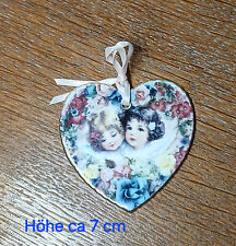 Bradford Edition Heavenly Hearts Ornaments "Goodness and Hope"
