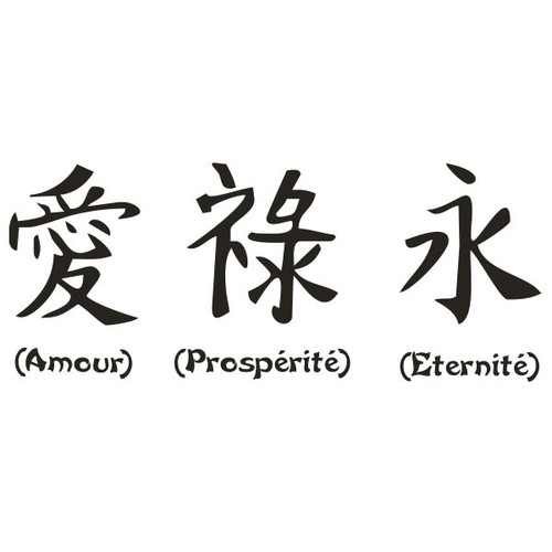 Aufkleber chinesische - 3,
