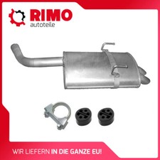 Rover 75 2.0 2.5 V6 (1999-2005) Stufenheck Endschalldämpfer Mit Montagesatz 