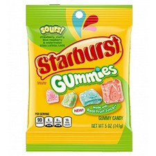 Starburst gummies sours 141g - starburst,