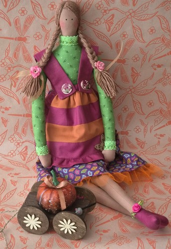 Tilda stoffpuppe handarbeit - tilda,