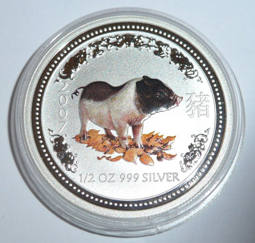 Australien cents 2007 pig - australien, 50
