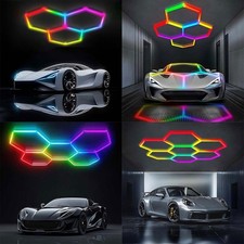 Hexagon RGB LED Lampe Röhren