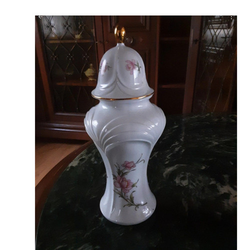 Vintage deckelvase prunkvase - deckelvase, /