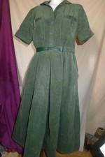 Sportliches fein cord kleid - sportliches,
