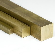 Messing Vierkant 25x25mm