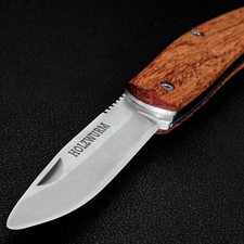HOLZWURM-Klappmesser - ideales Outdoormesser und Schnitzmesser für unterwegs