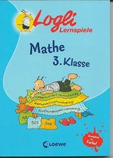 Mathe 3. Klasse (Logli-Lernspiele) Buch Loewe