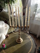 Prachtvolle massive Menora –