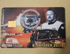 Knappenkarte Schalke 04 - Stock Car 2011 -Stefan Raab - S04 - Restguthaben ?