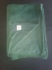 Flauschige leichte QVC CORAVELLE  Heimdecke, Mikrofaser, ca. 150 x 180cm, grün