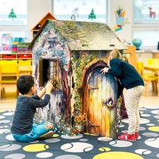 Kinderspielhaus Pappe