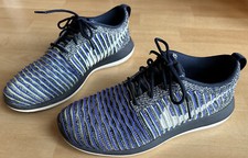 NIKE SNEAKER TURNSCHUHE FRAUEN DAMEN SCHUHE BLAU 38,5 5 7,5 GEBRAUCHT STOFF