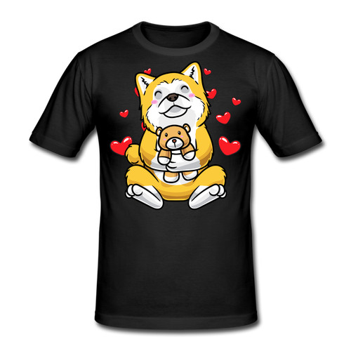 Kawaii akita shirt hund - kawaii,