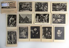 1939 Sankt Petersburg Kunst Lot Russland Russia 12 Postkarten Flämische Malerei