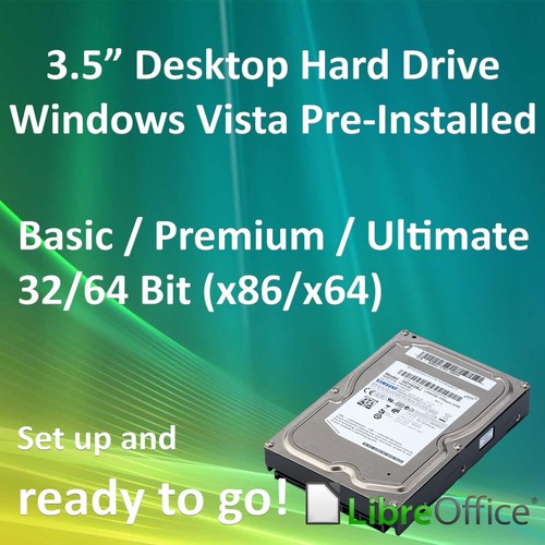 Festplatte windows vista - 3,5",