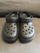 Crocs plateau schuhe slipper - plateau,