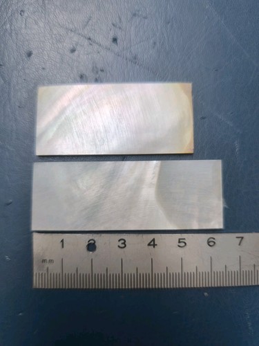 Zwei echte perlmutt platten - zwei,