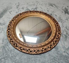 Großer Convex Spiegel Gold