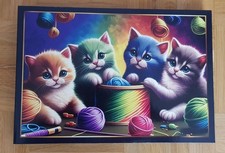 Piece of Mind Puzzle 1000 Teile  - Katzen - vollständig, 