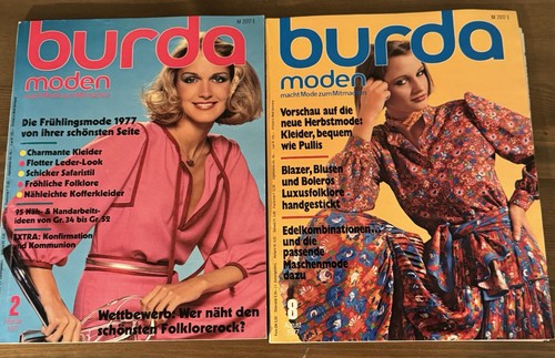 Burda moden hefte 1977 - moden,