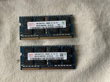 2x 4GB ( 8 GB ) Laptop RAM 2Rx8 PC3 10600S HMT351S6BFR8C HYNIX