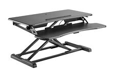 Sit-Stand Workstation, Höhenverstellbarer Sitz-Steh-Schreibtisch Aufsatz GTS-011