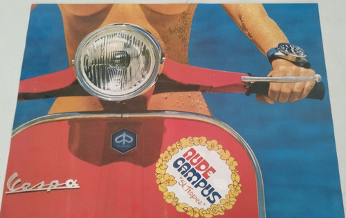 Vespa poster rally tropez - poster, st.