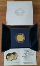 50 Euro Goldmünze Pauke 2021 Prägebuchstabe F mit Zertifikat in OV