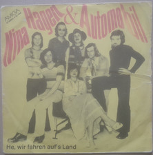 Nina Hagen & Automobil ‎7" Single He, Wir Fahren Auf's Land    AMIGA ‎– 4 56 096
