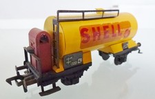 Fleischmann H0 1465 SH Kesselwagen Tankwagen Shell, Variante 2, ca 1956, rar, N1