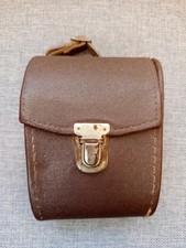 Alte Foto Tasche Leder  13 x 9