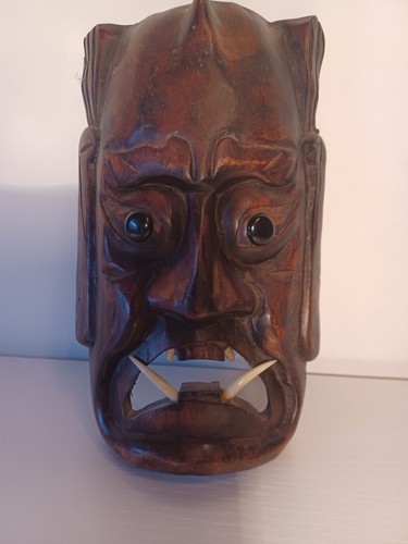 Ritualmaske holz maske - holz,