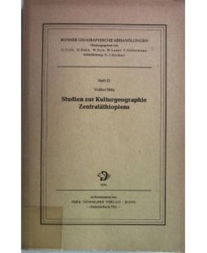 Volker stitz kulturgeographie - stitz,