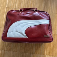 Original Puma Sporttasche Retro  70er Jahre Rot/Weiẞ Gebraucht