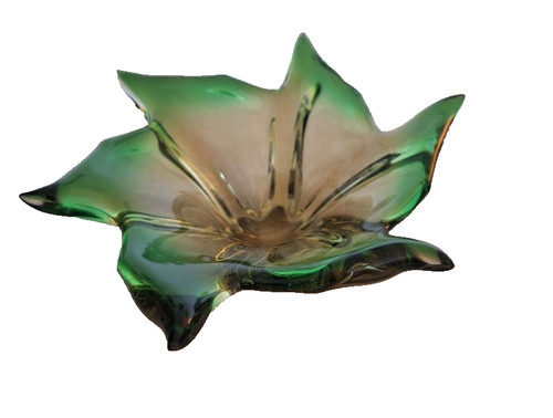Midcentury murano glasschale - midcentury,