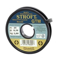 Stroft GTM Vorfachmaterial 25/50 m Originalspulen Monofil Schnur 0.06 - 0,35 mm