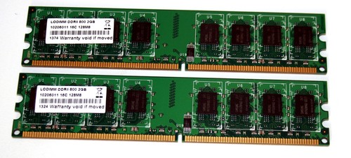 Ddr2 ram - (2, 2gb)