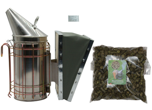 Edelstahl smoker mit 500g - smoker,