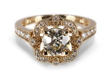 Ring Diamant ca 0,90 ct +