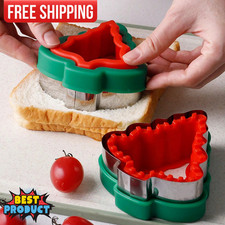 1 Set 2tlg Sandwichschneider Form Weihnachten Schneidwerkzeug Sandwich Vorbereitung Werkzeug