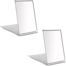 Redamancy 2Pcs Taschenspiegel, 8,5X5Cm Reisespiegel, Klappbar Spiegel Klein, Ult