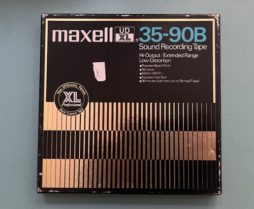 Maxell b tonband - maxell,