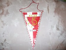 SC Motor Jena Original 70iger Jahre Wimpel "SC MOTOR JENA D.D.R. Wappen" Neu