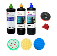3M New Premium Polierkit 51815/80349/50383 + Pads