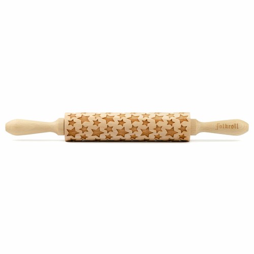 Folkroll teigrolle sterne - folkroll,